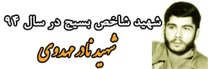 شهید شاخص سال ۹۴ نادر مهدوی