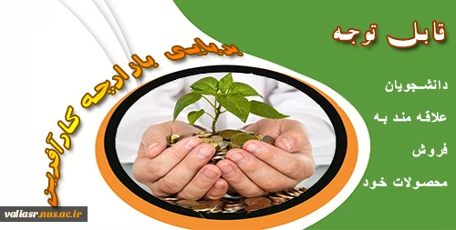 بر پایی بازارچه کارآفرینی 2