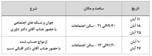 کلاس های فوق برنامه 2 + 20 2