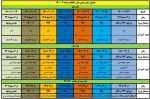 پیش انتخاب واحد ویژه دانشجویان  ترم 2 و بالاتر میباشد ( انتخاب واحد دانشجویان ترم یک توسط آموزش صورت می گیرد) 2