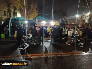 برپایی موکب دانشکده های فنی تهران بزرگ در دانشکده ولی عصر(عج) 4