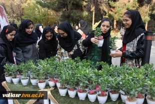 روزی متفاوت در دانشکده فنی و حرفه ای دختران تهران ولی عصر(عج) به مناسبت روز دانشجو 9