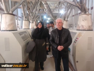 بازدید از کارخانه آرد طلایی پرند 8