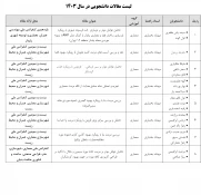 پذیرش 8 مقاله دانشجویان معماری دانشکده ملی مهارت تهران ولی عصر (عج) در 3 کنفرانس ملی در سال 1403 2