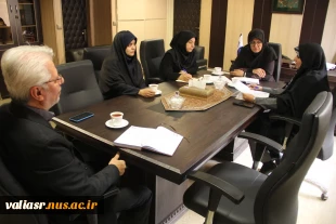 جلسه پیشگیری از زمینه های آسیب پذیری و ارتقای سلامت دانشجویاندر دانشکده ولی عصر(عج) برگزار شد 2